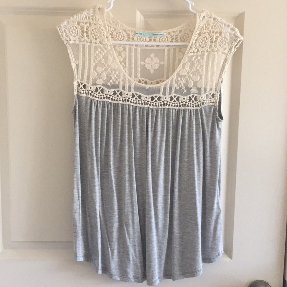 Crochet detailed top